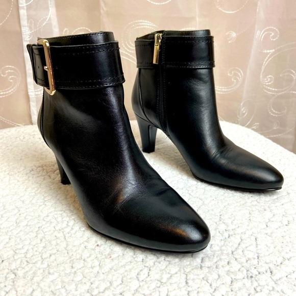 Bandolinos Winka Ankle Black Boots, 6M - Picture 1 of 13